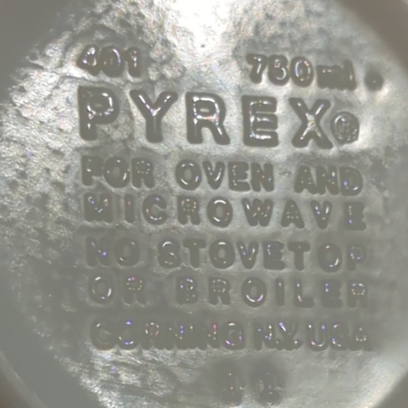 Pyrex Autumn Harvest Wheat Mixing Bowl #401 Vintage 75ML - Picture 9 of 10